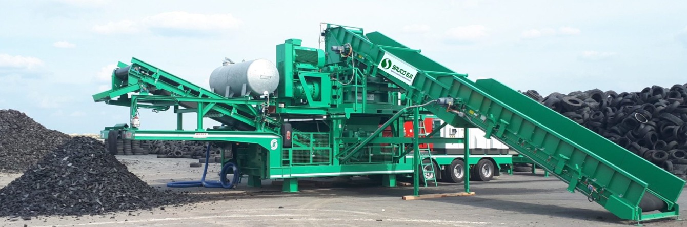 Tecnología de Trituración de NFU - Proceso de Valorización